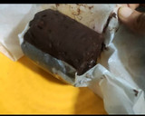 A picture of step 6 of Lazy Biscuit cocoa butter Slice Cake.