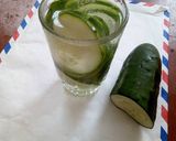 A picture of step 4 of Cucumber Water.