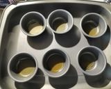 A picture of step 2 of Coffee Crème Caramel.