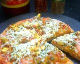 देसी वेज चीज़ पिज़्ज़ा (Desi veg cheese pizza recipe in Hindi) रेसिपी चरण 5 फोटो