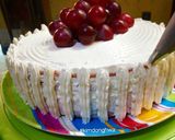 Foto langkah ke 6 dari resep Cake Hias Model Keranjang Anyaman.