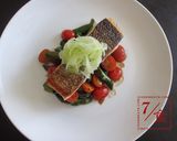 【7/食】30分鐘情人節晚餐 – 煎鮭魚與蔬菜的食譜步驟8照片