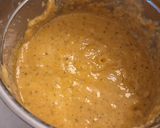 A picture of step 2 of No oil No boil Mango Oats Smoothie bowl.