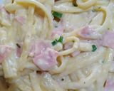 Foto del paso 5 de la receta: Cuarentena 6 tallarines al Alfredo 👩‍🍳