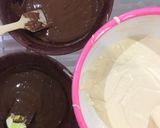 Foto langkah ke 4 dari resep Marmer Choco Mocca (dengan Putih Telur).