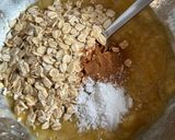 Une image de l'étape 2 de 💚 Gâteau banane–avoine sans sucre ajouté.