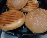A picture of step 1 of Shami Burger with Coleslaw,French Fries & Quice Lemonade.