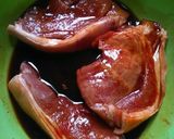 Hình bước làm 1 của món Mì xá xíu khô