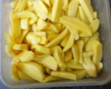 A picture of step 1 of #3006 Potato chips with tomato sauce.
