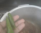 A picture of step 2 of Chanay ki dal served with zeera rice 🍛🍛🍛.