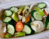 Une image de l'étape 4 de Légumes au vinaigre.