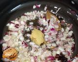 A picture of step 3 of Veg Pulao with seasonal winter Vegetables.