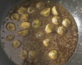 A picture of step 8 of Aloo palak.
