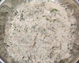 A picture of step 2 of Palak Roti.