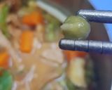 Hình bước làm 1 của món Bún cà ri gà chay