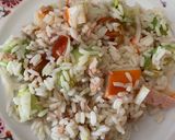 Foto del paso 2 de la receta Ensalada de arroz con aguacate atún y surimi
