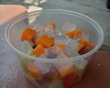 Foto langkah ke 3 dari resep Salad buah una.