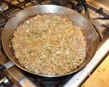 A picture of step 1 of Jamaican Beef Empanadas - Jon Style.