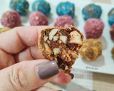 Foto del paso 7 de la receta: Bocaditos de chocolate y almendra al toque de caramelo salado