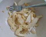 Foto langkah ke 1 dari resep Jamur Crispy 3 Bahan.