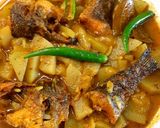 লাউ দিয়ে টাকি মাছ রেসিপির ধাপ 1 ছবি