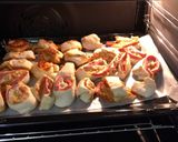 Pizzakrémes-mindenes leveles tészta nasinak recept fázis 6 fotója