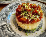 Foto del paso 4 de la receta: Tartar de salmón con arroz carnaroli y salsa teriyaki