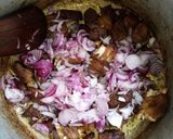 A picture of step 5 of Beef pilau.