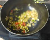 A picture of step 2 of Baingan bharta.