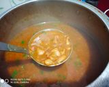 A picture of step 7 of Jeera Rice with Rajma.