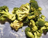 A picture of step 1 of #176 Broccoli Frittata Sandwiches.