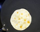 A picture of step 5 of Chicken Kathi Roll.