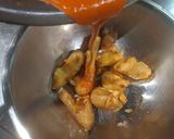 A picture of step 3 of Harissa for fried potatoes.