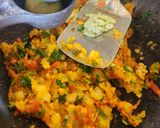 A picture of step 3 of Crispy Bread Mix Veg Gold Coins - Indian Taste Continental Starter Bites - Shallow Fry Tawa Recipe.