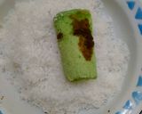 Foto langkah ke 5 dari resep Putu Bambu (Cetakan Daun Pisang).