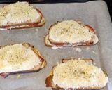 Une image de l'étape 7 de Croque monsieur au four.