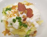 Foto del passaggio 4 della ricetta Tagliatelle stracciatella e bottarga