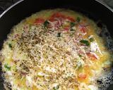 ভেজ চিজী অমলেট (veg cheese omelette recipe in Bengali) রেসিপির ধাপ 6 ছবি