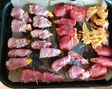 A picture of step 6 of My mini peppers party platter.