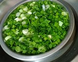পেঁয়াজ শাকের বড়া (Peyaj Saker Bora recipe in Bengali) রেসিপি ধাপ - 1 ছবি