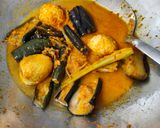Foto langkah ke 4 dari resep Gulai Terong Telur.