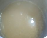A picture of step 1 of Dal Palak.