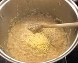 A picture of step 6 of Salmon Risotto with Prawns.