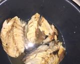 A picture of step 1 of Easy Efo Riro with poundo yam.