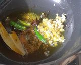 A picture of step 5 of Dahiwali Arbi.