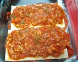 Foto del paso 9 de la receta: Lasaña de carne de cerdo ibérico, sin bechamel