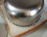 A picture of step 3 of Paneer sandwich.