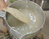 A picture of step 2 of Kanten Wagashi:"Sakura".