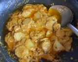 A picture of step 2 of Arbi Ki Subzi { Taro Root } Winter Special.