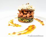 Foto del passaggio 7 della ricetta Riso croccante con cima di rapa e nduja gluten free